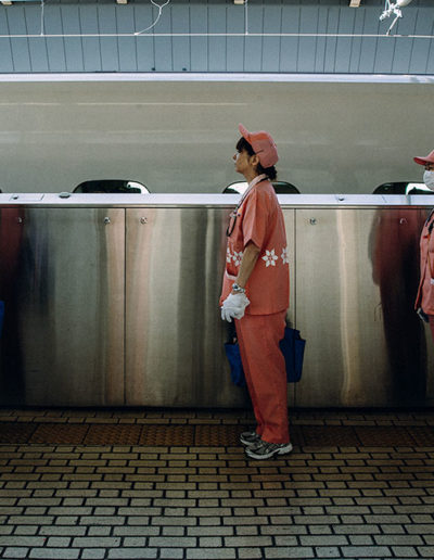 Femmes de ménages du Shinkansen