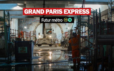 Chantiers du Grand Paris Express : métro, boulot et photos